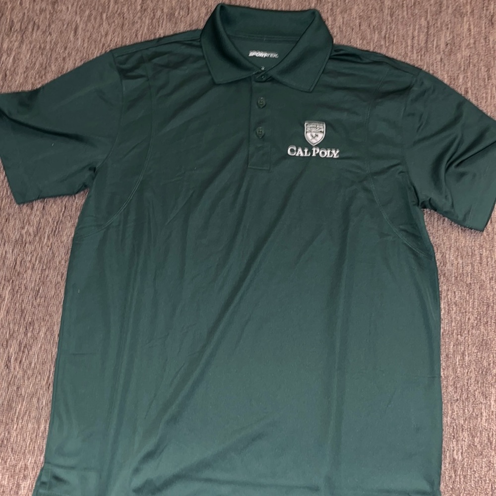 Cal Poly San Luis Obispo Golf Polo, Sport-Tek, Breathable Material, Size Medium